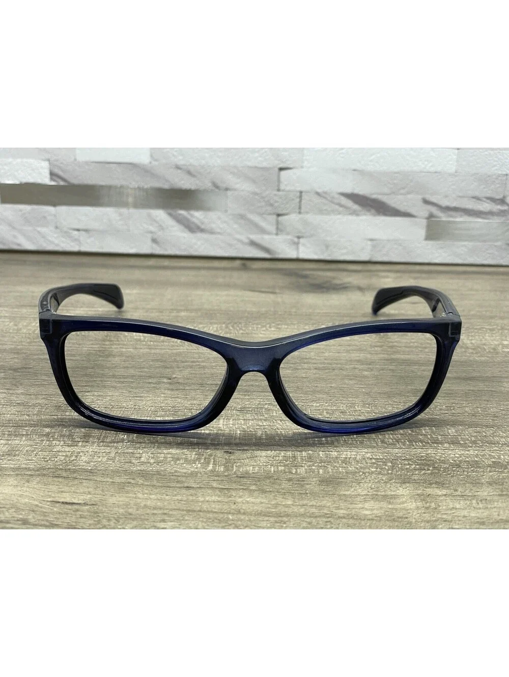 Rare Maui Jim Puhi MJ785-08A Translucent Blue Sunglasses 59[]17-135 *FRAMES ONLY